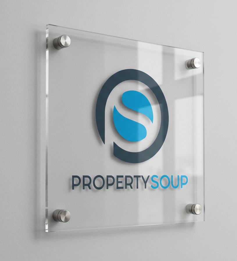 Property Soup Sign